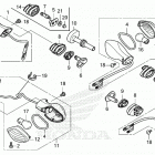 CRF300LR AC Задний фонарь