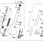 CB650RA AC Передняя вилка
