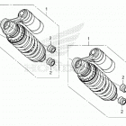 CMX1100D AC Задние амортизаторы