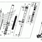 CRF450X AC Передняя вилка