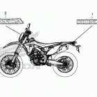 CRF450RL AC Наклейки