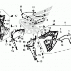 CRF1100D4 AC Middle cowl (2)