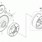 CT125A AC Муфта стартера