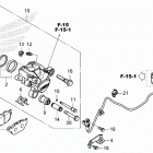 CMX300 AC Задний суппорт