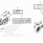 CRF300LA AC Caution label (1)