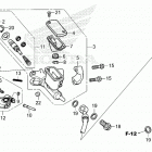 CRF450R AC Front brake master