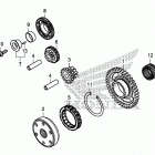 CRF450X AC Муфта стартера