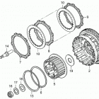 CBR600RR 6A Сцепление