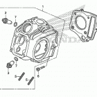 CRF50F AC Головка цилиндров