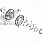 CRF250F A Валансирный вал