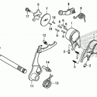 CRF110F A Вилка переключения передач