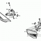 CRF450X AC Knuckle guard