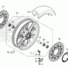 GL1800DA 2AC Переднее колесо