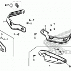 CRF1100D 2AC Knuckle guard