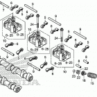 CBR1000SP 2AC Распределительный вал и клапана
