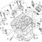 CRF300LR AC Головка цилиндров