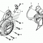 CB500X Крышка генератора