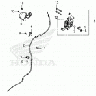 GL1800DA 2AC Parking brake lever