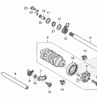 CBR600RR 6A Вилка переключения передач