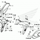 NC750XD AC Боковые обтекатели