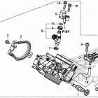CRF450RL AC Корпус Дросселя