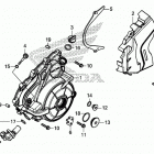 CRF1100D 2AC Крышка генератора