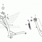 CT125A AC Подножка