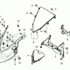 CBR650RA AC Верхний обтекатель