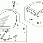 CMX500 A Сиденье
