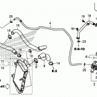 CRF1100D 2AC Radiator hose@water pipe