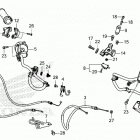 CBR650RA AC Рычаги,тросы и рулевые переключатели