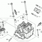 CRF450R AC Головка цилиндров