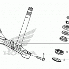CBR500RA Траверса нижняя