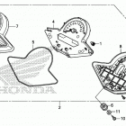 CBR300R Спидометр