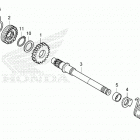 CT125A AC Кик стартер