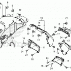GL1800DA 2AC Задний бампер