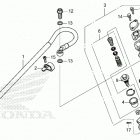 CRF300LR AC Задний тормозной цилиндр
