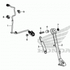 CRF1100D 2AC Подножка