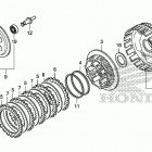 CBR300R Сцепление