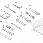 CB650RA AC Инструмент