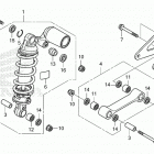 CBR600RR 6A Rear shock absorber (1)