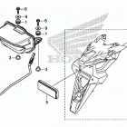 CRF1100D 2AC Taillight@license light