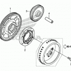 CB500X Муфта стартера
