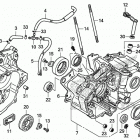 CRF150R AC Картер двигателя