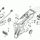 CRF300LR AC Taillight@license light