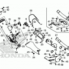 CRF1100D 2AC Глушитель