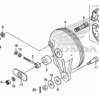 C125A Задний тормоз