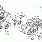 CRF450R AC Картер двигателя