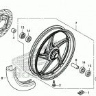 CBR300R Переднее колесо