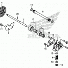 CRF450X AC Масляный насос
